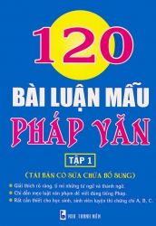 120 bài luận mẫu Pháp văn - Tập 1