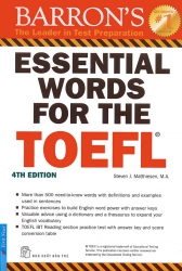 Barron's Essential words for the TOEFL