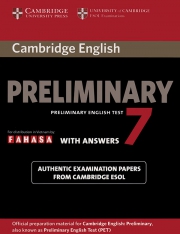 Cambridge Preliminary English Test (PET) 7