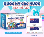 Flashcard Quốc kỳ các nước trên thế giới - Countries Flags Flash Cards In The World