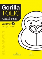 Gorilla TOEIC Actual Tests: Volume 2 (kèm CD)