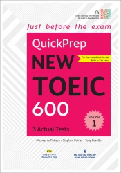 QuickPrep New TOEIC 600 - Volume 1 (kèm CD)