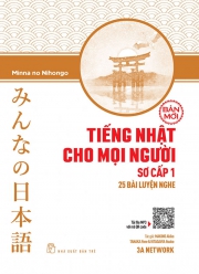 Tiếng Nhật cho mọi người Minna no Nihongo (Bản mới) - Sơ cấp 1 - 25 bài luyện nghe (nghe qua QR)